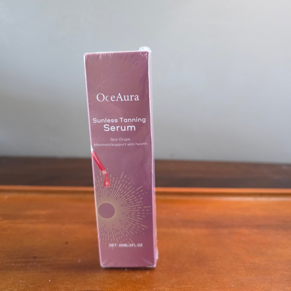 OceAura Sunless Tanning Serum Skin Drops 60ml 2fl oz New Sealed